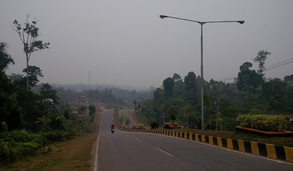 Kabu Nampak Menyelimuti Di Kabupaten Sarolangun